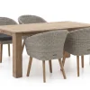 Intenso Tropea/ROUGH-X 180 cm Gartenmöbel-Set 5-teilig