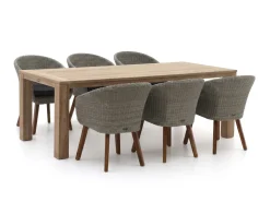 Intenso Tropea/ROUGH-X 240 cm Gartenmöbel-Set 7-teilig
