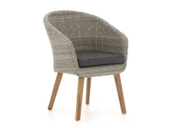 Intenso Tropea/ROUGH-Y ø 120 cm Gartenmöbel-Set 5-teilig