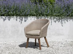 Intenso Tropea/ROUGH-Y ø 120 cm Gartenmöbel-Set 5-teilig