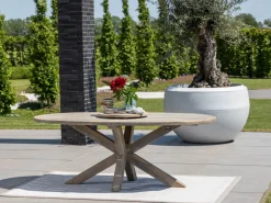 Intenso Tropea/ROUGH-Y Ellips 200 cm Gartenmöbel-Set 7-teilig