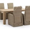 Intenso Umbria/ROUGH-X 180 cm Gartenmöbel-Set 5-teilig verstellbar