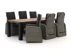 Intenso Umbria/ROUGH-X 240 cm Gartenmöbel-Set 7-teilig verstellbar