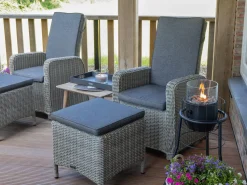 Intenso Umbria/ROUGH-X 240 cm Gartenmöbel-Set 7-teilig verstellbar
