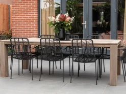 Intenso Umbria/ROUGH-X 240 cm Gartenmöbel-Set 7-teilig verstellbar