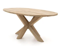 Intenso Umbria/ROUGH-Y Ellips 200 cm Gartenmӧbel-Set 5-teilig verstelbar