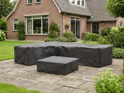 Kees Smit Gartenmöbelabdeckung Ecklounge-Set 235x95/310x95x70 cm