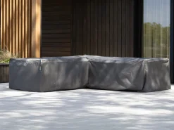 Kees Smit Gartenmöbelabdeckung Ecklounge-Set 280x85/280x85x60 cm