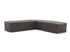 Kees Smit Gartenmöbelabdeckung Ecklounge-Set 250x90/250x90x65 cm
