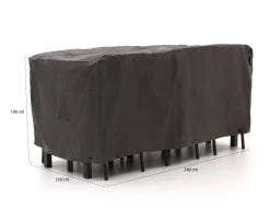 Kees Smit Gartenmöbelabdeckung Gartenbar-Set 240x130x100 cm