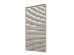 Lamellen-Seitenpaneel 130 cm universal für Cedrino Pergola verstellbar