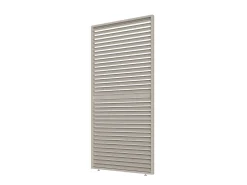 Lamellen-Seitenpaneel 120 cm universal für Cedrino Pergola verstellbar