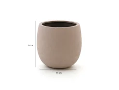 Luca Lifestyle Terreno Balloon Blumentopf L ø55 cm (h: 55 cm)