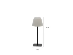 Lucenza LED-Tischlampe aufladbar dimmbar ø 15 cm (h: 38 cm)