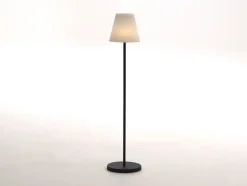 Luzenca LED-Stehlampe für draußen aufladbar dimmbar ø 25 cm (h: 125 cm)