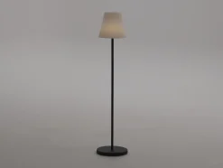 Luzenca LED-Stehlampe für draußen aufladbar dimmbar ø 25 cm (h: 125 cm)