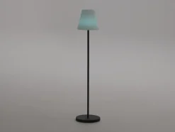 Luzenca LED-Stehlampe für draußen aufladbar dimmbar ø 25 cm (h: 125 cm)