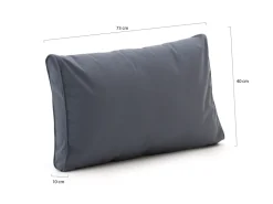 Madison Loungekissen Luxus Rücken 73x40 cm