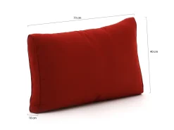 Madison Loungekissen Luxus Rücken 73x40 cm