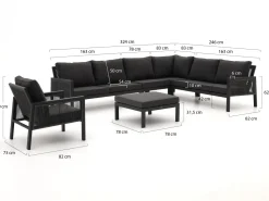 Manifesto Alzano Ecklounge-Set 6-teilig