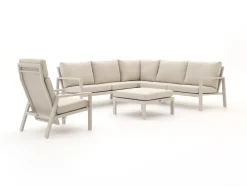 Manifesto Alzano Ecklounge-Set 5-teilig 6-Sitzer verstellbar