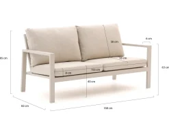 Manifesto Alzano Gartensofa 168 cm
