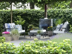 Manifesto Alzano Sessel-Sofa Lounge-Set 4-teilig