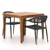 Manifesto Belpasso/Bruca 90 cm Gartenmöbel-Set 3-teilig stapelbar
