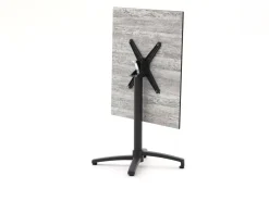 Manifesto Belpasso/Canzo 80 cm Gartenmöbel-Set 5-teilig stapelbar klappbar