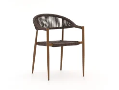 Manifesto Belpasso/Lisio ø 80 cm Gartenmöbel-Set 3-teilig stapelbar