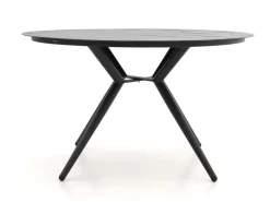 Manifesto Belpasso/Sora ø 127 cm Gartenmöbel-Set 5-teilig stapelbar