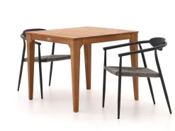 Manifesto Cavone/Bruca 90 cm Gartenmöbel-Set 3-teilig stapelbar