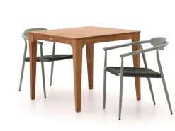 Manifesto Cavone/Bruca 90 cm Gartenmöbel-Set 3-teilig stapelbar