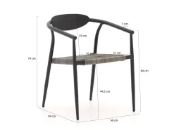 Manifesto Cavone Gartenstuhl stapelbar
