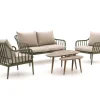 Manifesto Celante/ROUGH-K Sessel-Sofa Lounge-Set 4-Sitzer 5-teilig