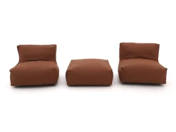 Manifesto Lonato Sitzsack Lounge Balkon-Set 3-teilig