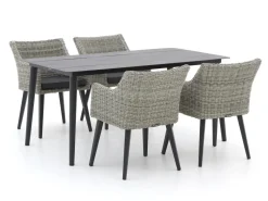 Manifesto Matese/Sora 160 cm Gartenmöbel-Set 5-teilig