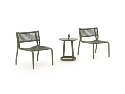 Manifesto Misurina/Salemi Lounge Balkon-Set 3-teilig stapelbar