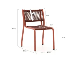 Manifesto Misurina/Sora ø 127 cm Gartenmöbel-Set 5-teilig
