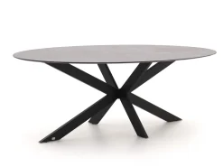Manifesto Novara/Furato ellips 240 cm Gartenmöbel-Set 7-teilig