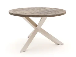 Manifesto Novara/ROUGH-Y ø 120 cm Gartenmöbel-Set 5-teilig