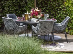 Manifesto Novara/Sora ø 127 cm Gartenmöbel-Set 6-teilig