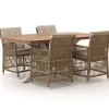 Manifesto Ortello/Induno dänisch oval 180 cm Gartenmöbel-Set 5-teilig