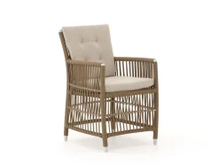 Manifesto Ortello/Induno dänisch oval 180 cm Gartenmöbel-Set 5-teilig