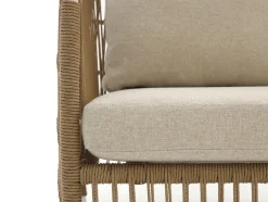 Manifesto Ortello/ROUGH-K Sessel-Sofa Lounge-Set 4-teilig 4-Sitzer