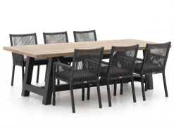 Manifesto Rivola/Bresimo 260cm dining tuinset 7-delig