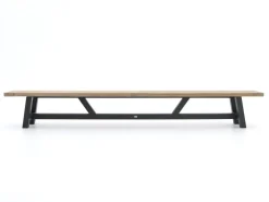 Manifesto Rivola/Bresimo 330 cm Gartenmöbel-Set mit Bank 6-teilig
