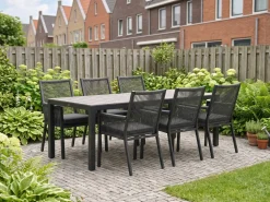 Manifesto Rivola/Fidenza 220cm dining tuinset 7-delig