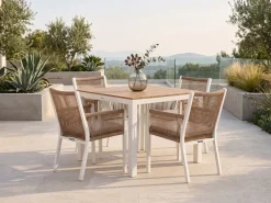 Manifesto Rivola/Fidenza 90 cm Gartenmöbel-Set 5-teilig