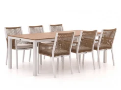 Manifesto Rivola/Fidenza 220 cm Gartenmöbel-Set 7-teilig